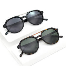 LONSY-gafas de Sol polarizadas de acetato para hombre y mujer, lentes de Sol de alta calidad, diseño clásico de marca, para conducir 2024 - compra barato