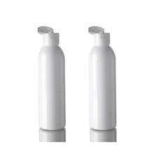 100ml 150ml 200ml 250ml flip top cap plastic white bottle Cosmetic lotion cream PET container Travel shampoo bottles with lids 2024 - buy cheap