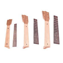 21/ 23/ 26 Inch Ukelele Neck & Fretboard Fingerboard Set Ukulele Luthier DIY Uke Repalcement Parts Accessories 2024 - buy cheap