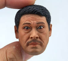 1/6 Scale Ng Man Tat Head Sculpt Comedy Superstar Head Carving Model for 12 In Action Figure Phicen JIAOUL Doll Toy 2024 - buy cheap