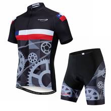 2019 командный черный Чили M Велоспорт Джерси Короткие комплекты велосипедная одежда быстросохнущая Roupa Ciclismo велосипедная одежда уличная спортивная одежда 2024 - купить недорого
