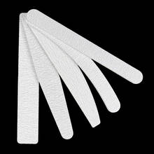 5pcs/lot Sandpaper Nail File Lime 100/180 Double Side Sanding Buffer Block Set Grey Nail Files For UV Gel Polish Manicure Tools 2024 - buy cheap