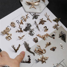 Animal and insect series Brooch Badges Jewelry Pins Brooches Fashion 2019New Creative for Men Women Gift 2024 - buy cheap