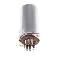 9-контактный разъем ламповый 55 мм для 12AX7, 12AU7, ECC82, 6922 6n1 6n11 2024 - купить недорого