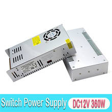 Fuente de alimentación Variable Dc 12V 30A 360W transformador de controlador de LED AC a DC12V SMPS para Monitor de iluminación LED CCTV impresora 3D 2024 - compra barato
