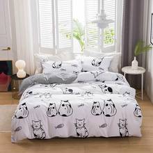 Svetanya Cat Quilt Duvet Cover +Pillowcase Bedding Set US EU AU Single Full Queen King Size Linens- no Sheet 2024 - buy cheap