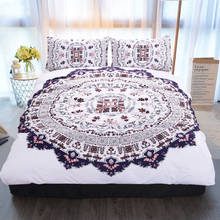 Juegos de cama bohemios con estampado de Mandala, ropa de cama bohemia de estilo étnico, individual, doble, King Size, funda Nórdica 2024 - compra barato