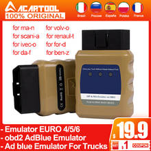 AdBlue-emulador profesional OBD2, dispositivo de emulación, Plug & Drive Ready, para camiones, Adblue OBD2 2024 - compra barato