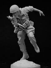 1/16 Scale Unpainted Resin Figure Israeli paratrooper collection figure 2024 - buy cheap