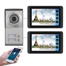 Video Intercom 7 Inch LCD Wifi Wireless Video Door Phone Doorbell Camera Intercom KIT Android ios APP Control For 2 Apartment 2024 - buy cheap