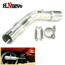 Tubo de escape medio, tubo de descarga de Gas, para Piaggio Vespa GTS 250 300 GTS250 GTS300 2007-2015 2016 2017 2018 2019 2020 2024 - compra barato