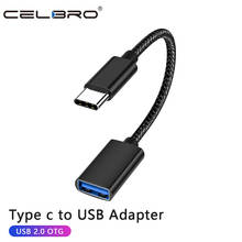 Переходник с USB C на USB, кабель Type C OTG, кабель USB C «папа» на USB «мама», адаптер Micro Usb для MacBook, Ipad Pro, Samsung, USB-C OTG 2024 - купить недорого