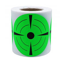 Target Sticker Fluorescent Archery Bull's-eye Sticker Bow And Arrow Green Decal For Boys Children Shooting 2024 - buy cheap