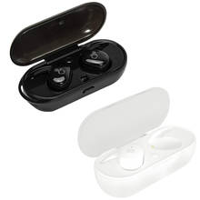Auriculares inalámbricos TWS con Bluetooth 2021, cascos Mini de graves para jugadores, deportivos, con micrófono y caja de carga, novedad de 5,0 2024 - compra barato