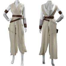 Disfraz de Rey Skywalker de Star Wars para hombre y mujer, conjunto completo de Cosplay, para Halloween y Carnaval 2024 - compra barato