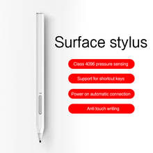 Ajiuyu-aneta de tablet recarregável, para microsoft surface pro 7/6/5/4/3, go, pro x, stylus, recarregável, lapto 3/2, estúdio, caneta de pressão de toque 2024 - compre barato