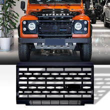 Piezas de repuesto para land rover defender ruck, accesorios exteriores, parrilla de parachoques delantero de plástico abs negro 2024 - compra barato