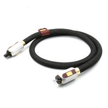 Hifi audio Enigma Extreme Signature audio power cable with Rhodium plated US Plugs connection 2024 - buy cheap