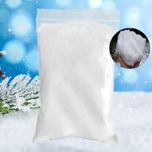 Polvo de nieve instantáneo no tóxico reciclable, simulación de nieve falsa, árbol de Navidad, copo de nieve para decoración navideña de fiesta en el parque 2024 - compra barato