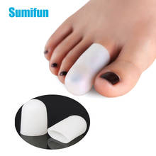 2Pcs Toe Finger Protector Silicone Gel Toe Tube Foot Corns Remover Blisters Gel Bunion Foot Care Tool PedicureZ24201 2024 - buy cheap