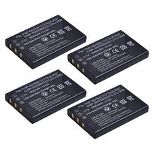 Battery for FNP-60 FNP60 NP60 Batteria for Fuji FNP-60 Kodak KLIC-5000 Samsung SLB-1137 Olympus D-Li2 LI-20B Battery+LED Charger 2024 - buy cheap