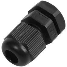 Promotion! PG7 Black Nylon Waterproof Strain Relief,Cord Grip,Cable Gland 3.5-6 mm 50pcs 2024 - buy cheap