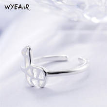 WYEAIIR Cute Deer Student Gift Fresh Creative Mini 925 Sterling Silver Female Resizable Opening Rings 2024 - buy cheap