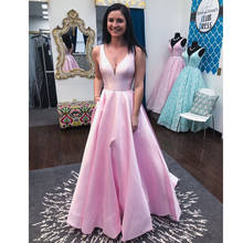вечерние платья Pink Evening Dresse Formal Vestido Noiva Sereia Prom Party Robe De Soiree Gown  فساتين السهرة فساتين السهرة 2024 - buy cheap
