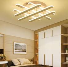 Lâmpada de teto em led pós-moderno para sala de estar, lâmpada branca simples para casa, sala de estar, quarto, restaurante, corredores 2024 - compre barato