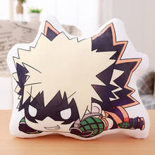 Peluche de Anime de 15/35cm, almohada de Bakugou Katsuki Todoroki Shoto Midoriya Izuku Bolster Boku My Hero, regalo de cumpleaños 2024 - compra barato