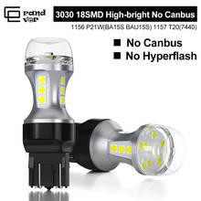 1PCS 1157 BAY15D LED P21W BAU15S PY21W LED Lamp 3030 18SMD T20 7443 W21/5W T15 For Auto Car Turn Signal Lights Brake lights 12V 2024 - buy cheap