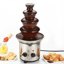 4th Floor Chocolate Fountain Waterfall Fondue Pulverizer Self-contained Heating DIY Household Wedding Party 2024 - buy cheap
