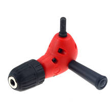 Adaptador de broca, haste redonda de 90 graus, 1 peça, profissional, 1/4-10mm, ângulo reto, extensão de mandril, adaptador de broca com 0.8mm 1/4" 2024 - compre barato