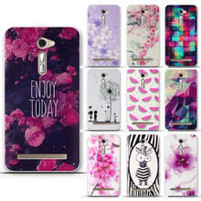 For Asus Zenfone 2 ZE500CL 2E Z00D Zenfone2 5.0" Flower Pattern Phone Case For Asus Phone Back Cover 5.0 inch Coque Bag 2024 - buy cheap