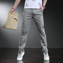 2021 Spring Summer New Men'S Thin Straight Casual Pants High Quality Business Fashion Loose Classic Trousers Male Brand Clothing 2024 - buy cheap