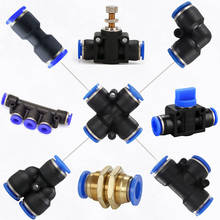 Accessories Pneumatic fitting PU / PV / PY / PE / SA for Air Hose and Straight connectors plastic pneumatic quick couplings 2024 - buy cheap