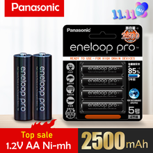 Panasonic Original 1.2V Pro AA 2500mAh NI-MH battery For Camera Flashlight Toy remote control PreCharged Rechargeable Batteries 2024 - buy cheap