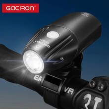 New GACIRON 500LM Rechargeable Bicycle Front Light 24 Hour Work Bike Cycling Helmet Headlamp LED Headlight Waterproof Flashlight 2024 - buy cheap