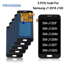 Дисплейный модуль для Samsung Galaxy J1 2016, J120, J120F, J120G, J120M, 5 шт. 2024 - купить недорого