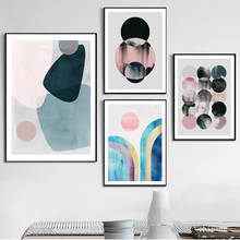 Nórdico abstrato sala de estar cartaz gráfico arte impressão minimalismo imagem decoração da parede arte da lona quadros decoração do quarto 2024 - compre barato