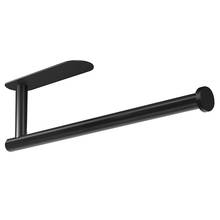 Paper Towel Holder Under Cabinet Wall Mount for Kitchen Paper Towel Adhesive Black Paper Towel Roll Holder Stick to Wall 2024 - buy cheap