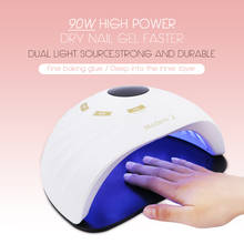 Hot Sale Modern 2  90W LED UV Nail Dryer For Drying All Gel Polish Nail Lamp With LCD Display 45 LEDs Lamp For Manicure Tools 2024 - buy cheap