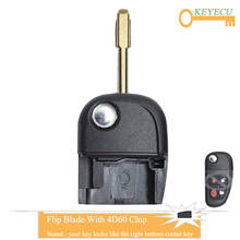 Keyecu-capa de chave para carro com controle remoto, compatível com os modelos jaguar xj, xjr, xj8, s-tipo x 2009-2015, fob 4d60 e lâminas fo21 2024 - compre barato