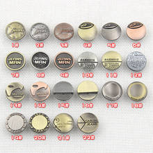 100Pcs/Set 17 MM Metal Buttons High Quality Bronze Tone Jean Buttons Mixed Button Clothing Accessories Drop Shipping 2024 - buy cheap