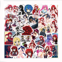 50/100Pcs High School DxD Japanese Anime Sex Mixed Stickers For Laptop Skateboard Luggage Refrigerator Notebook 2024 - buy cheap