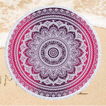 Toalla de playa de microfibra con Mandala de colores, tapiz de pared para decoración del hogar, esterilla de Yoga deportiva, toalla de playa de microfibra suave para verano 2024 - compra barato