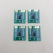 Chip de cartucho de tinta C M Y K, chips permanentes BS3 para impresora solvente ecológica Mimaki JV5 JV33 CJV30, 4 unids/set por juego 2024 - compra barato