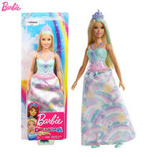 Barbie-muñecas de La Sirenita para niñas, juguetes brillantes, regalo de cumpleaños, marca Original 2024 - compra barato
