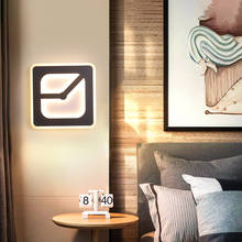 Светодиодный Простой настенный светильник для прикроватной лестницы, спальни, столовой, кухни, галереи, крыльца, коридора, кофейной бары, фойе, комнатная креативная лампа 2024 - купить недорого