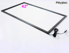Fttyjtec 10 real touch points 42" touch screen overlay/IR multi Touch Screen Frame 2024 - buy cheap